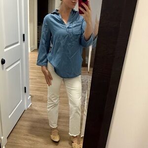 Standard People’s Project LA Women's Blue Denim Top / Tunic / Cover up